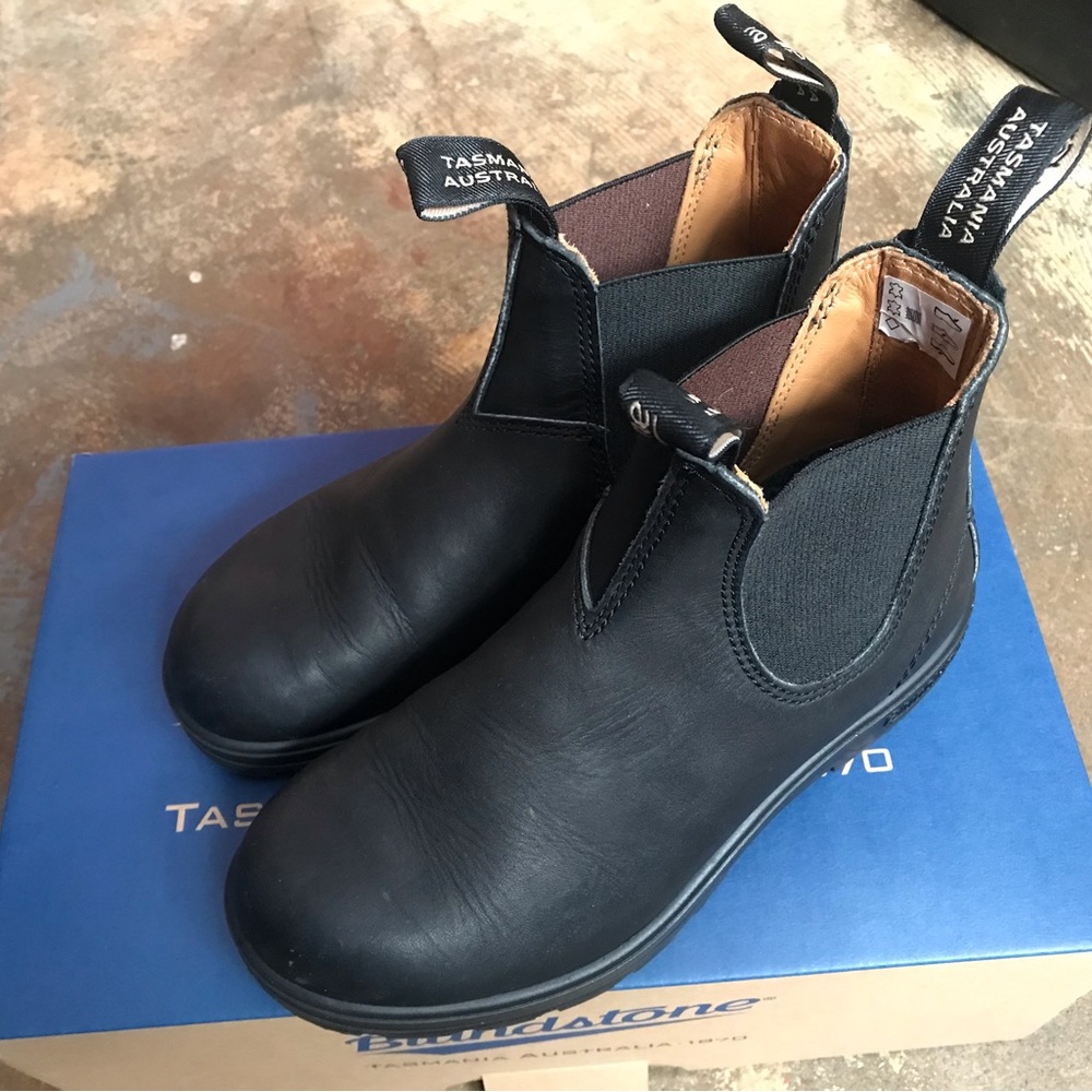 Women’s Blundstone Classic Chelsea Black Leather boots 550 #558 SZ 3.5 UK 6.5 US